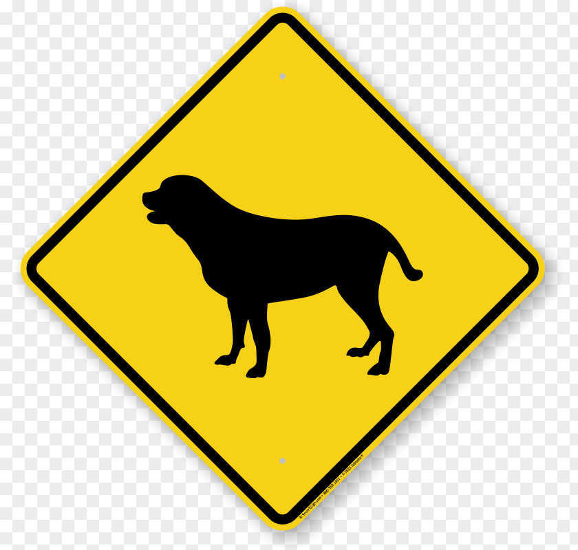 Yellow Lab Traffic Sign Road Signs In Australia Kangaroo Warning Clip Art PNG