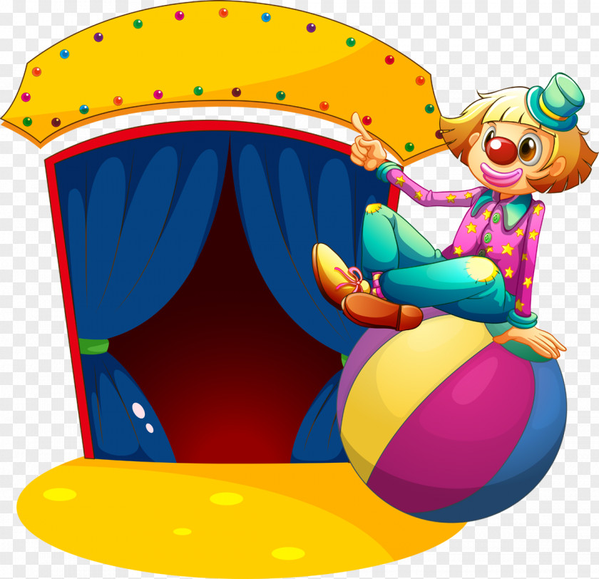 Circus Clown Clip Art PNG