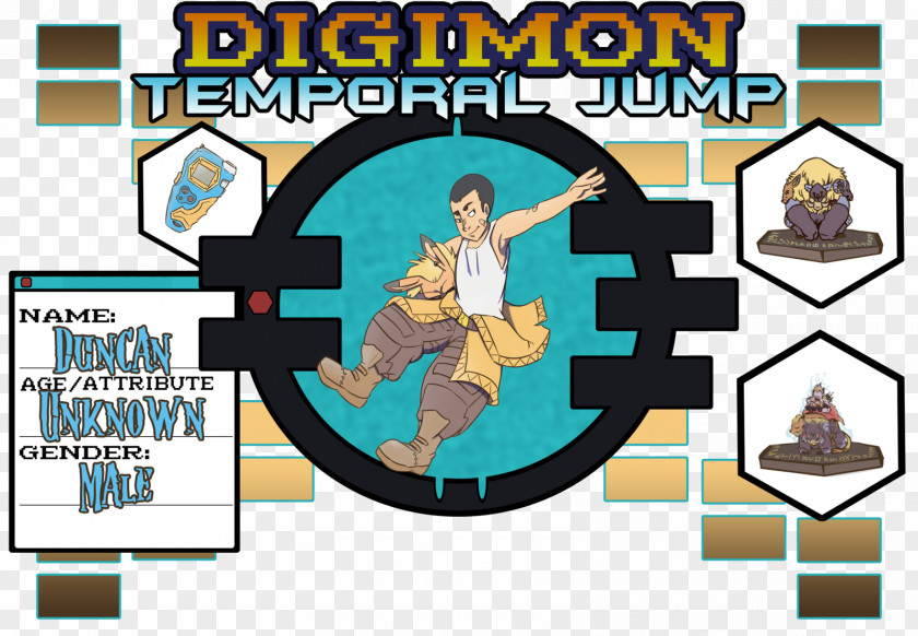 Digimon Contestant Game Show Logo PNG