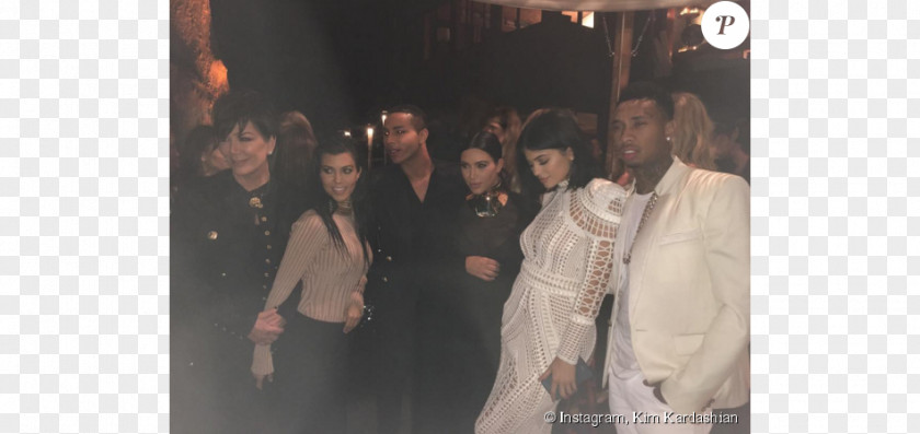 Kris Jenner Fashion Designer Socialite Party Birthday Balmain PNG