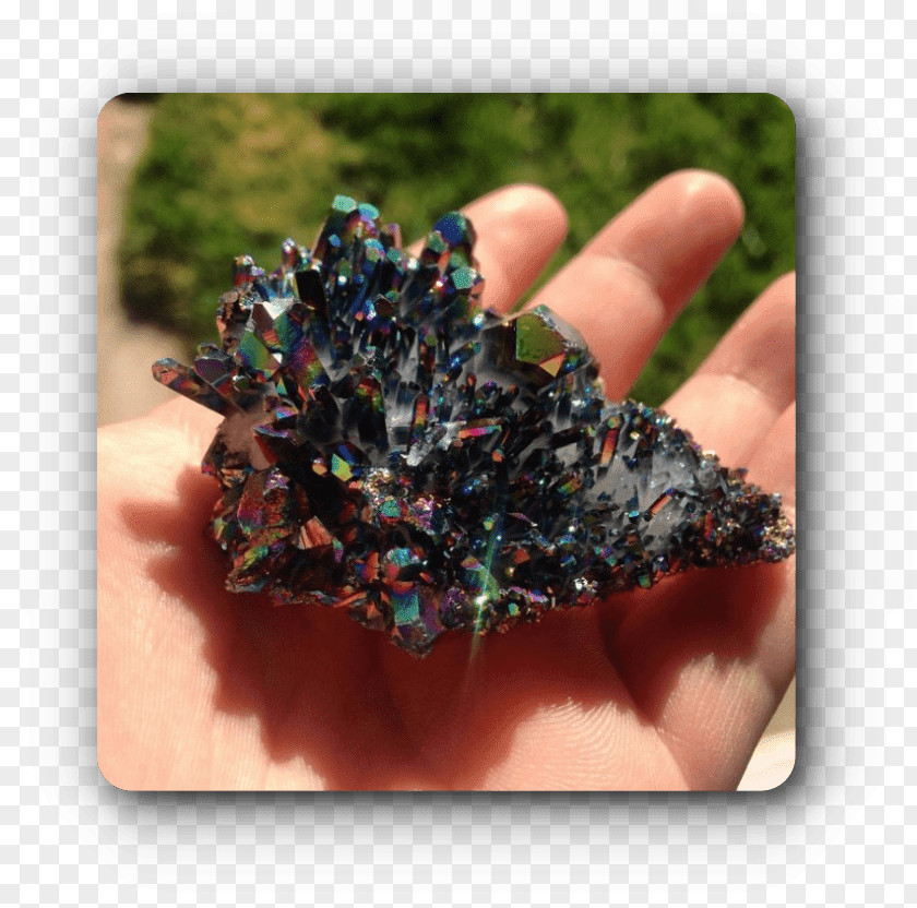 Rock Mineral Gemstone Metal-coated Crystal Kyanite PNG