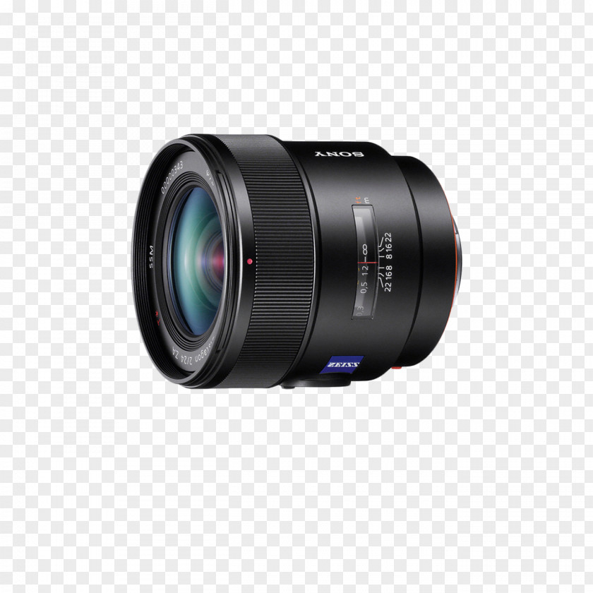 Sony α 24mm F/2.0 SAL24F20Z Corporation Camera Lens PNG