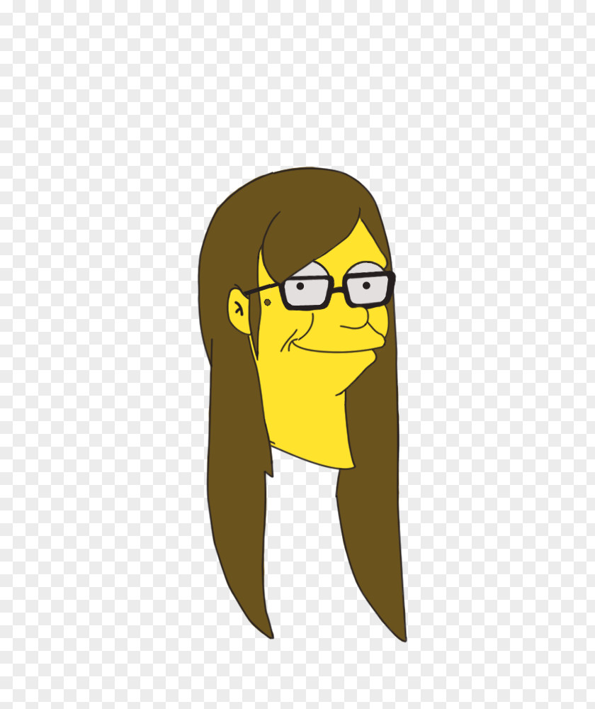 The Simpsons Movie Glasses Face Facial Expression Smiley PNG