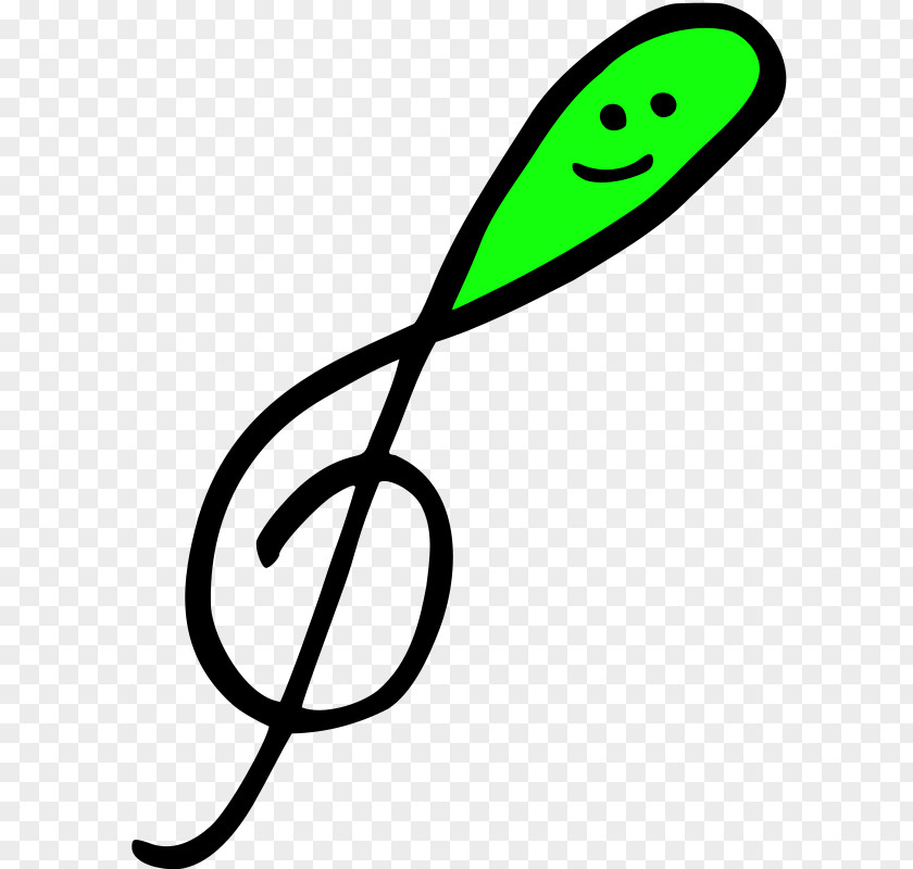 Treble Clef Outline Musical Note Clip Art PNG