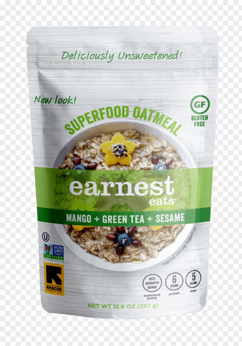 Blueberry Breakfast Cereal Earnest Eats Oatmeal Superfood PNG