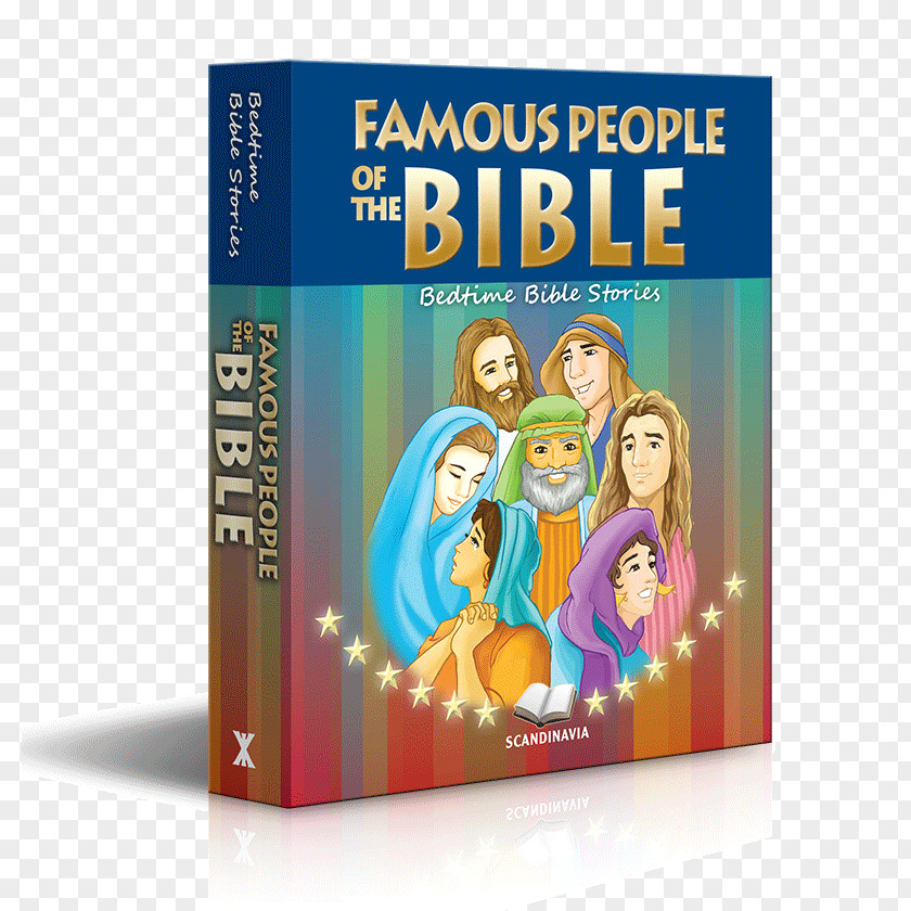 Book Famous People Of The Bible: Bedtime Bible Stories Story PNG