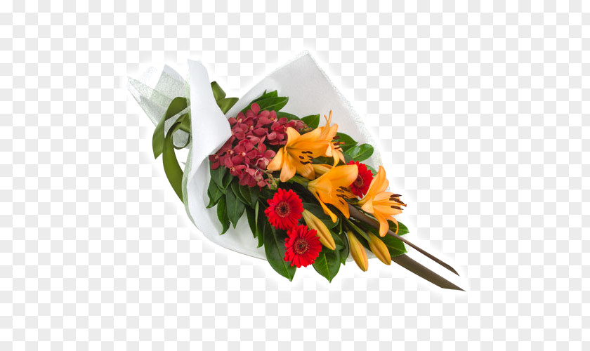 Flower Bouquet Floristry Gift Lilium PNG
