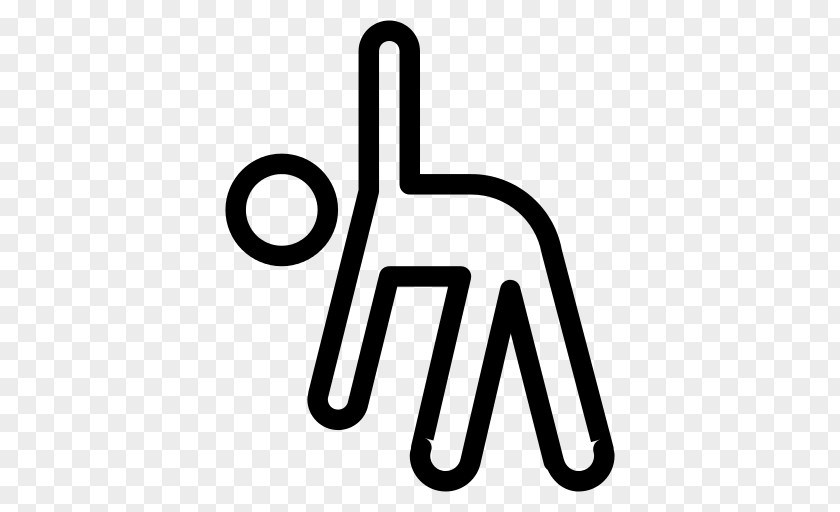 Gymnastics Stick Figure Clip Art PNG