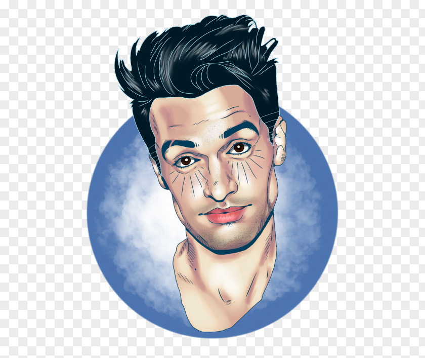 Keith White Brendon Urie Panic! At The Disco Fan Art Drawing PNG