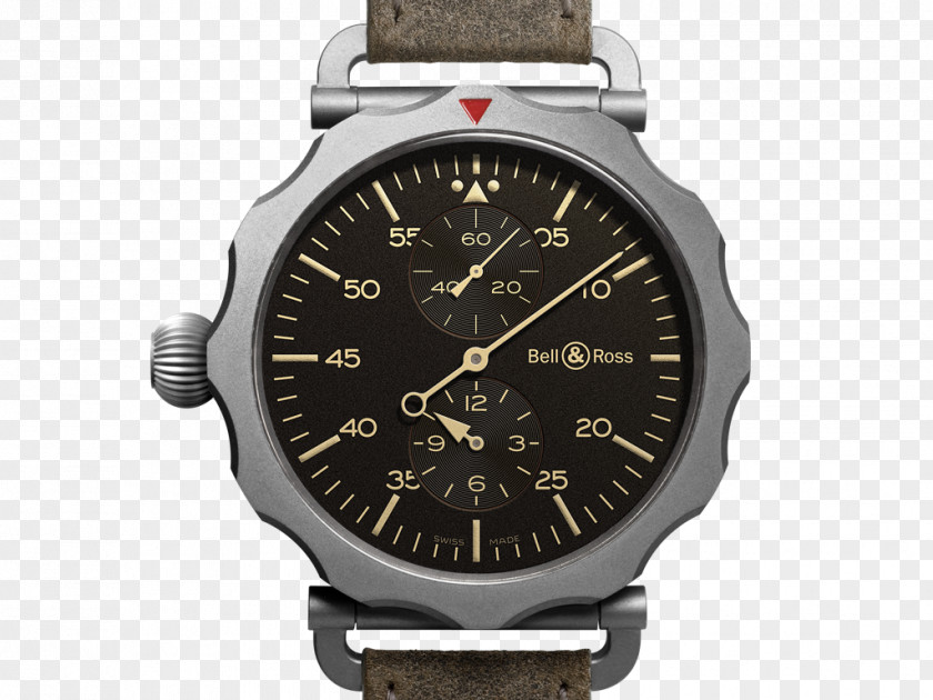 Watch Bell & Ross, Inc. Movement Chronograph PNG
