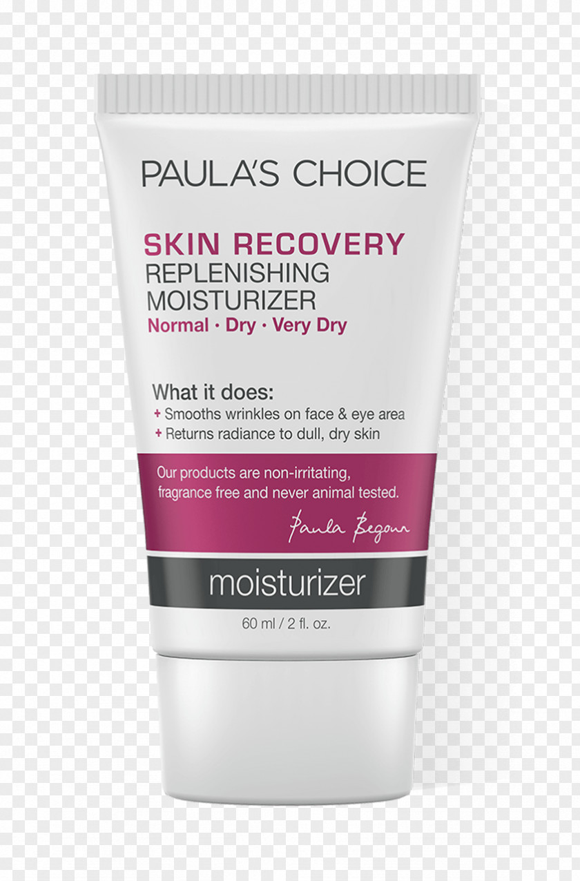 Welcome Back Cream Lotion Sunscreen Paula's Choice Skin Recovery Replenishing Moisturizer PNG