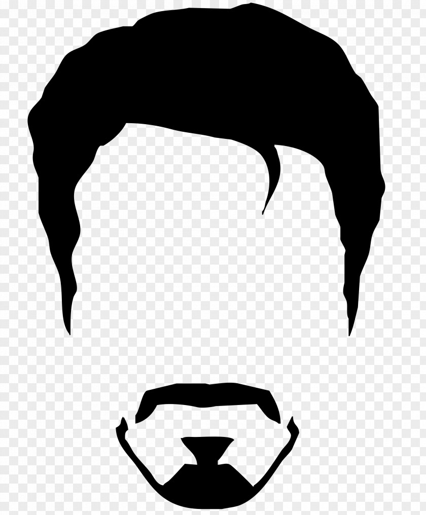 Beard Iron Man Silhouette Spider-Man Logo PNG