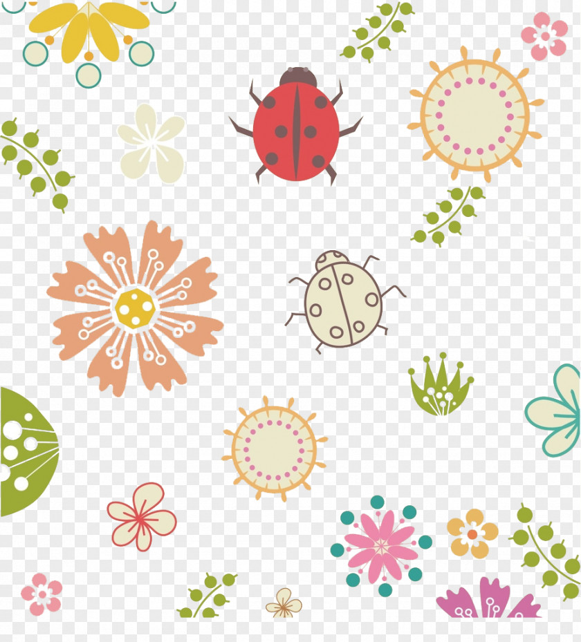 Beetle Wallpaper Cartoon Ladybird Poster Illustration PNG