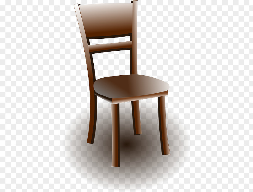 Brown Wood Table Folding Chair Furniture Clip Art PNG
