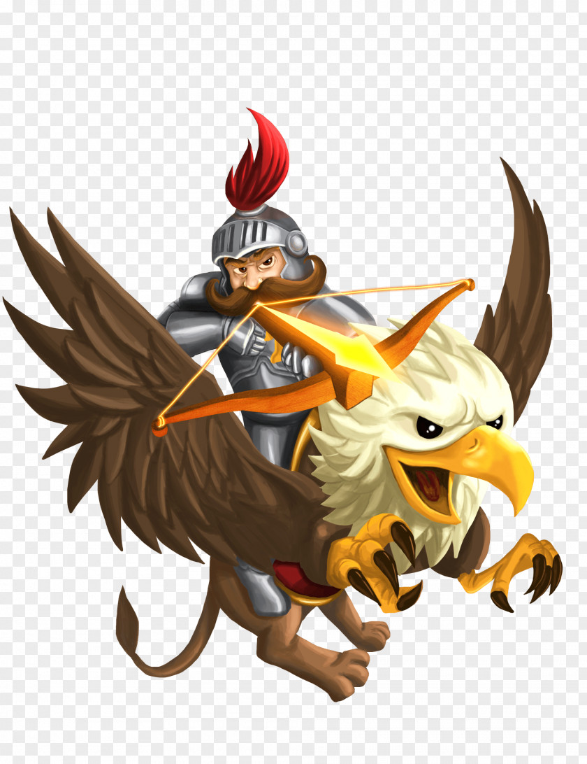 Dragon Gryphon Knight Epic TrueAchievements Video Game PNG