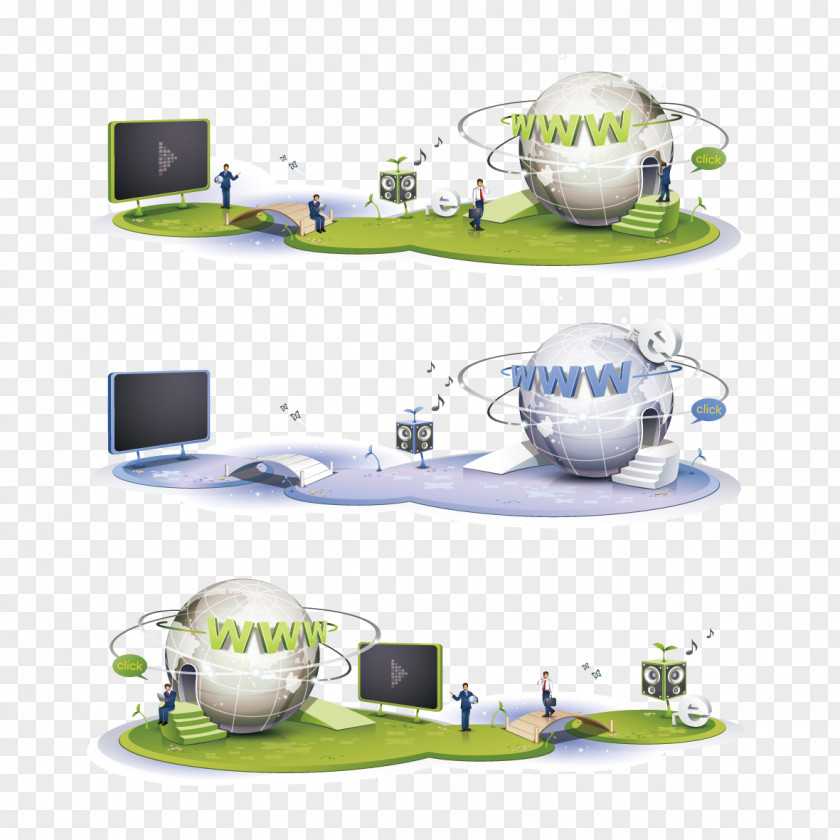 Earth And People Download Icon PNG