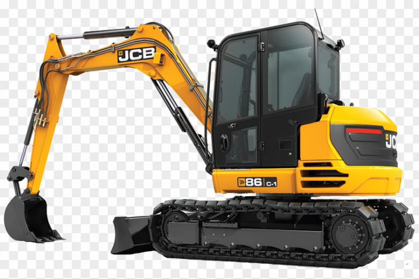 Excavator JCB Compact Heavy Machinery Backhoe PNG