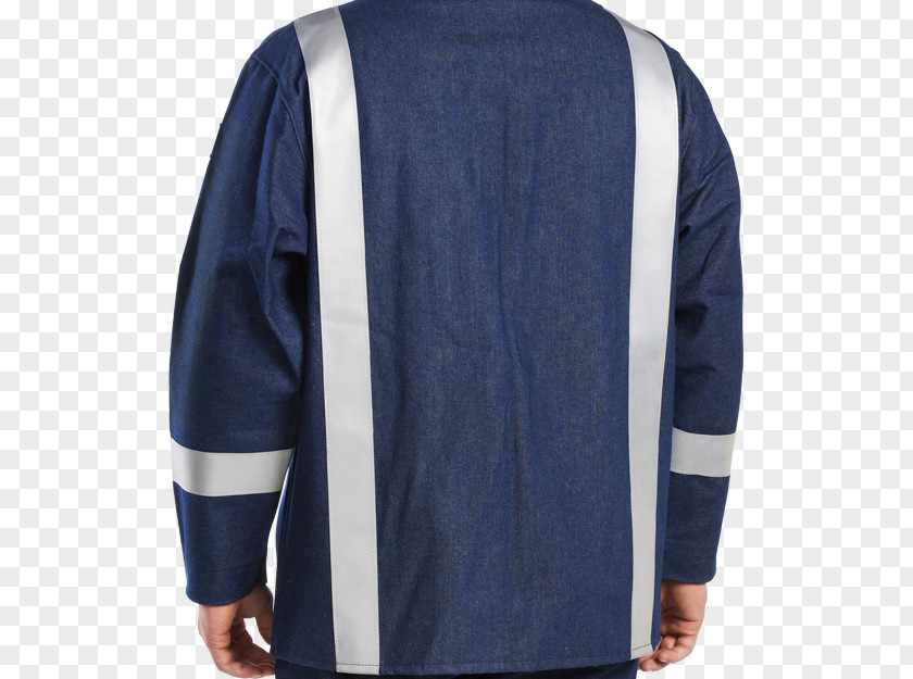 Jacket Sleeve Cobalt Blue Shoulder Outerwear PNG