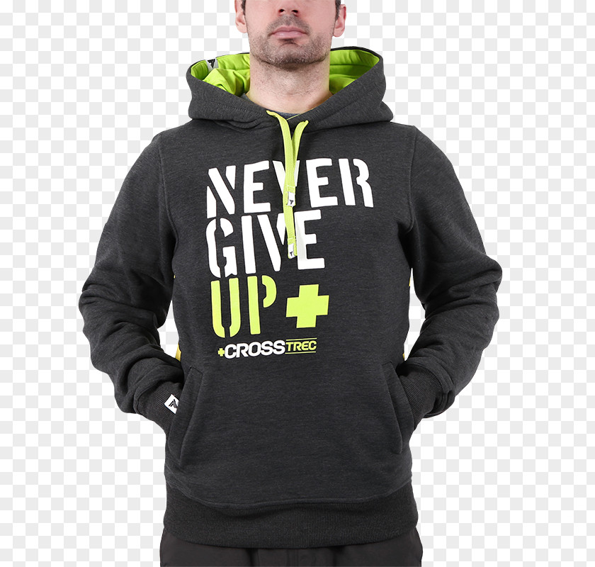 Never Give Up Hoodie T-shirt Bluza Top Pants PNG