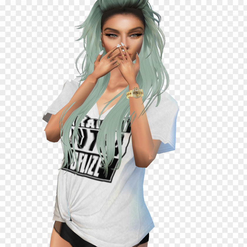 Soccer Women Kylie Jenner Kendall And IMVU Model T-shirt PNG