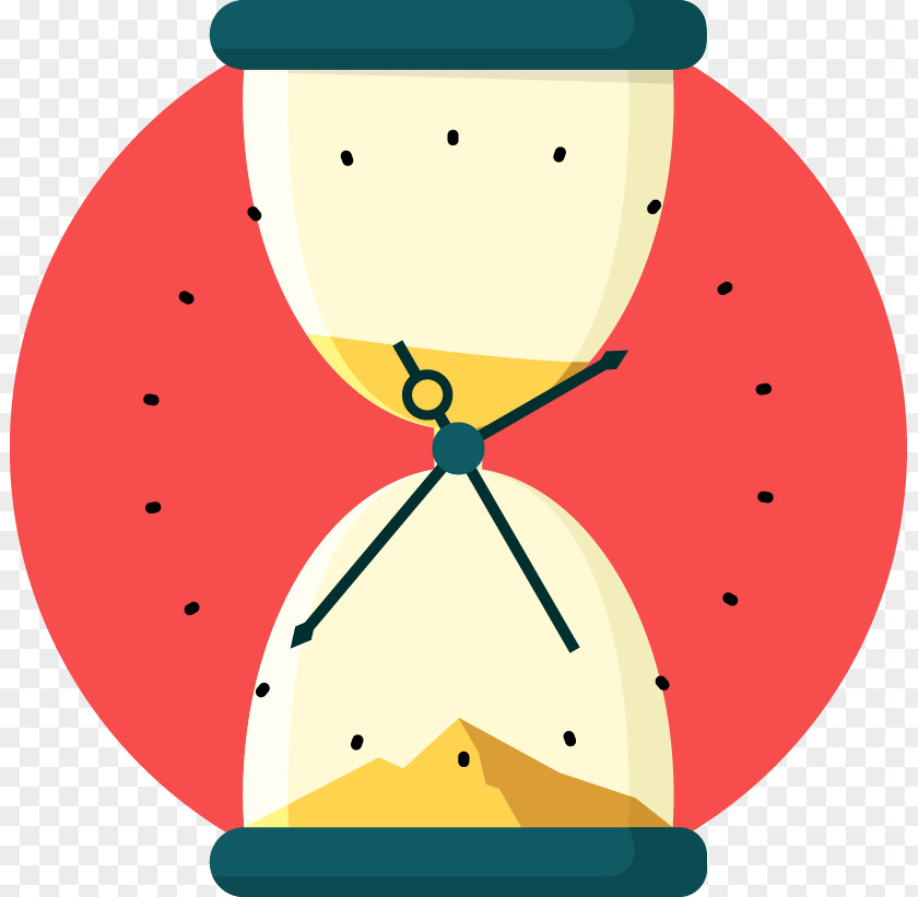 Vector Illustration Time Hourglass Clock Clip Art PNG