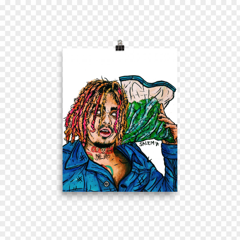 Flappy Lil Pump Paper Drawing Sticker PNG