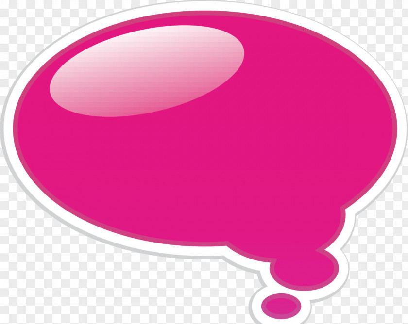 素材 Illustration Speech Balloon Pink Clip Art Text PNG