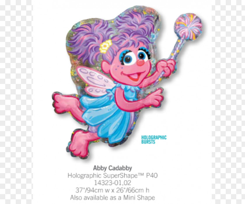 Balloon Abby Cadabby Elmo Rosita Party PNG