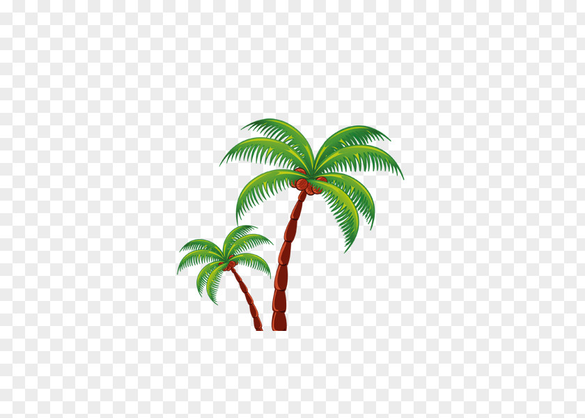 Coconut Tree Holiday Clip Art PNG