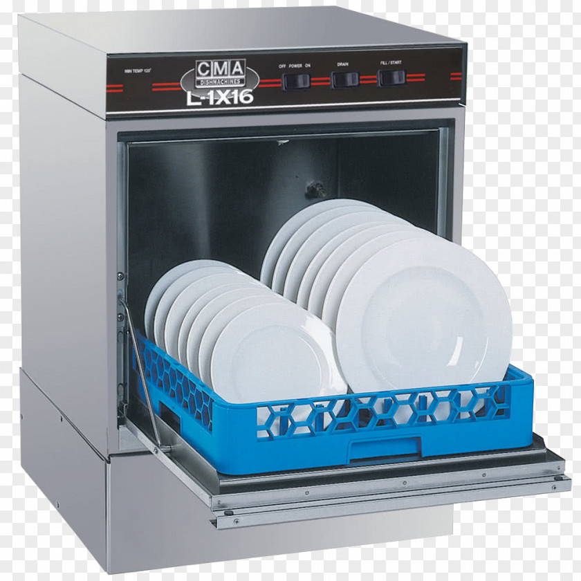 Dishwasher CMA Dishmachines L-1X16 UC65e 180UC PNG