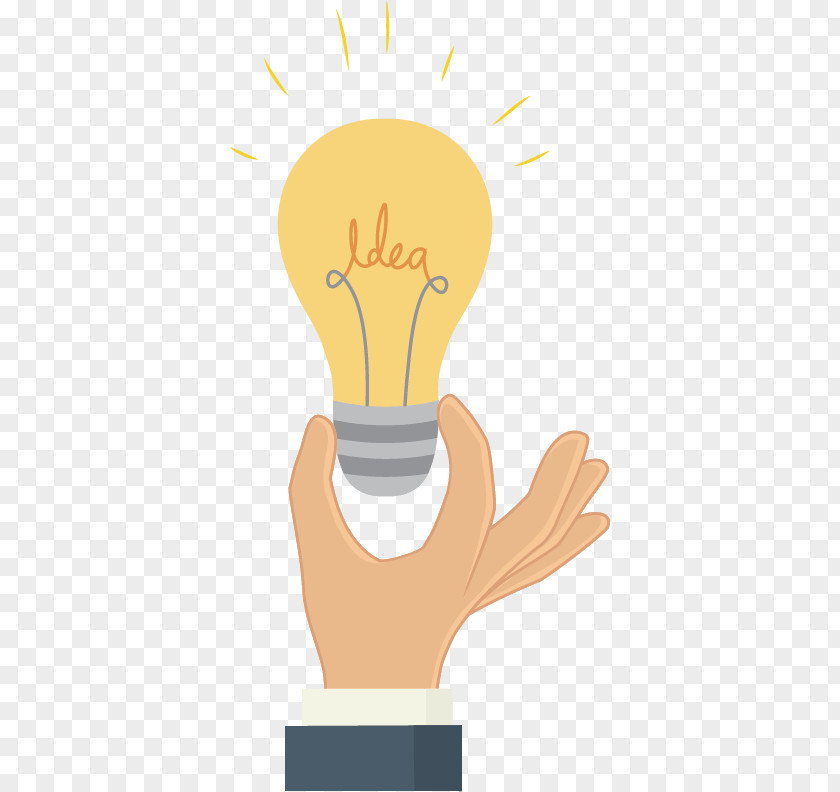 Vector Bulb Incandescent Light Illustration PNG