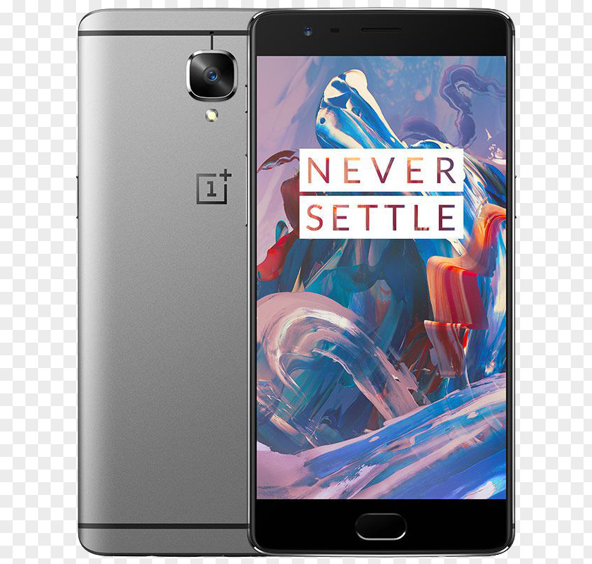 A Silver Cell Phone OnePlus 3 5 2 Toughened Glass Screen Protector PNG