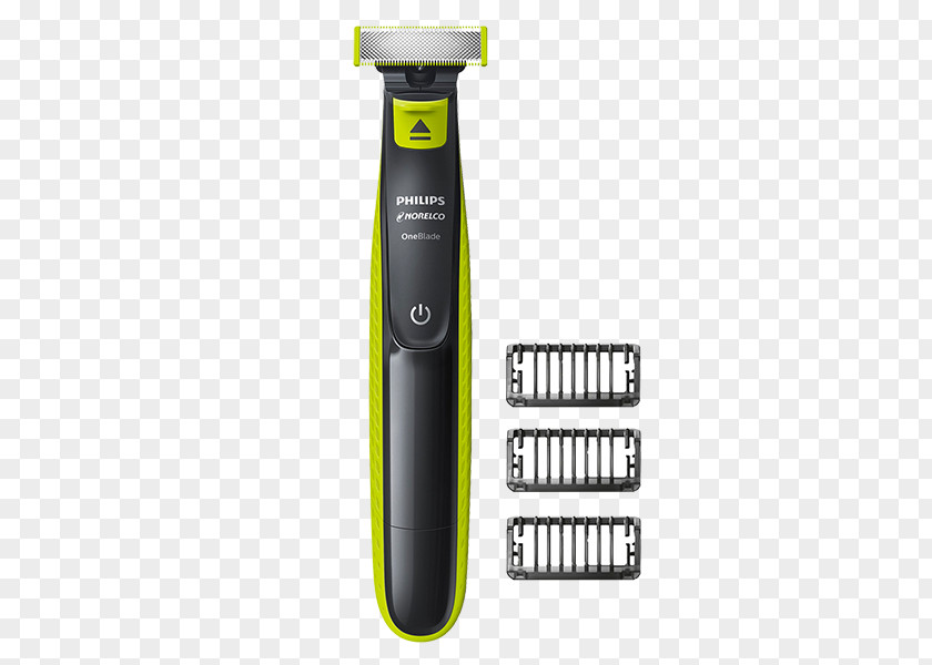 Beard Hair Clipper Philips Norelco OneBlade Face QP2520 Shaving Electric Razors & Trimmers PNG
