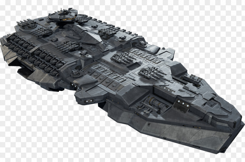 Enhance Strength Dreadnought Gun Turret Capital Ship Grey Box Games PNG
