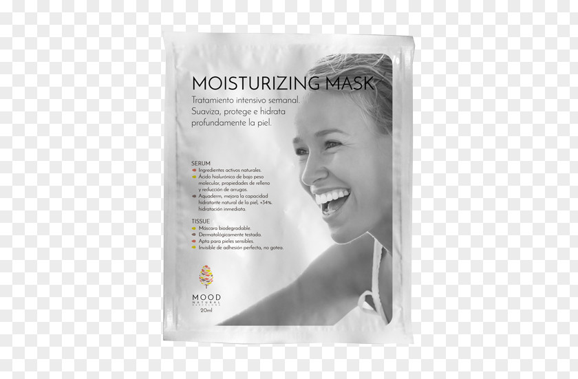 Mood Moisturizer Facial Mask Therapy PNG
