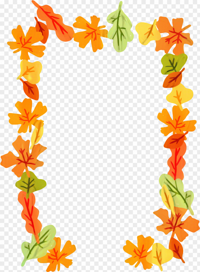 Plant Lei Autumn Decorative PNG