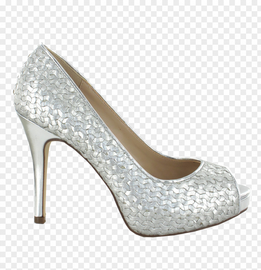 Silver Heel Shoe PNG
