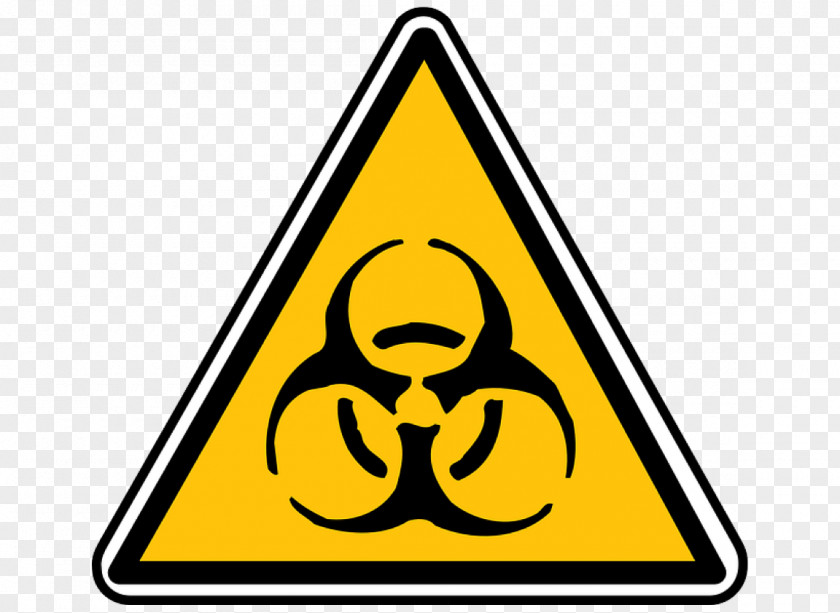 Toxic Workplace Hazard Symbol Biological Clip Art PNG