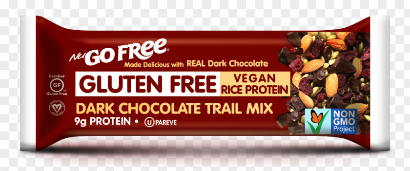 Trail Mix Chocolate Bar Dark Gluten-free Diet PNG