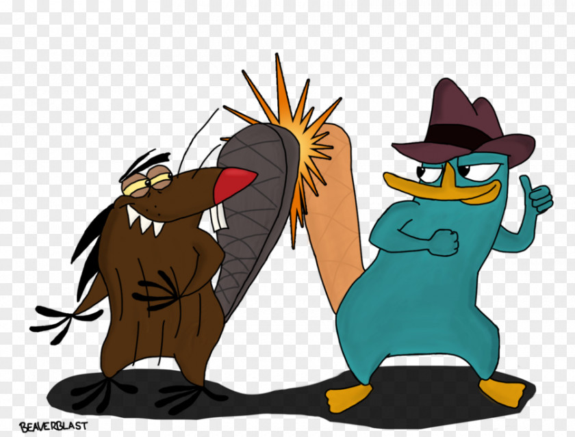 Cartoon Platypus Pictures Perry The Daggett Beaver Clip Art PNG