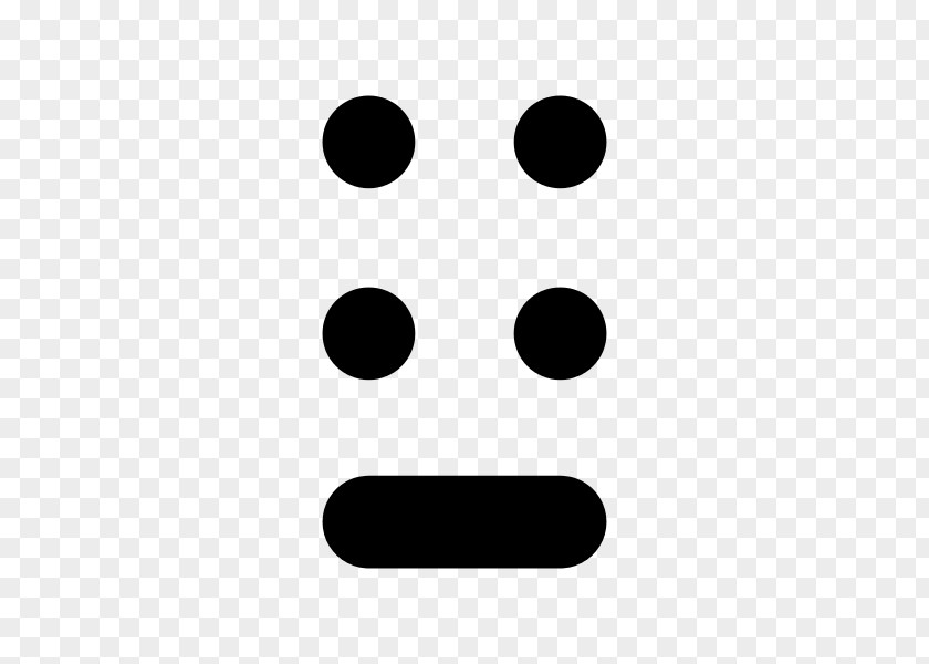 Dotted Pattern Braille Character Unicode Alphabet Font PNG