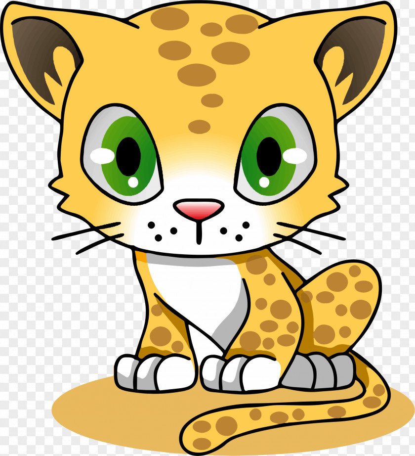 January Cat Cliparts Cartoon Jaguar Felidae Amur Leopard Clip Art PNG