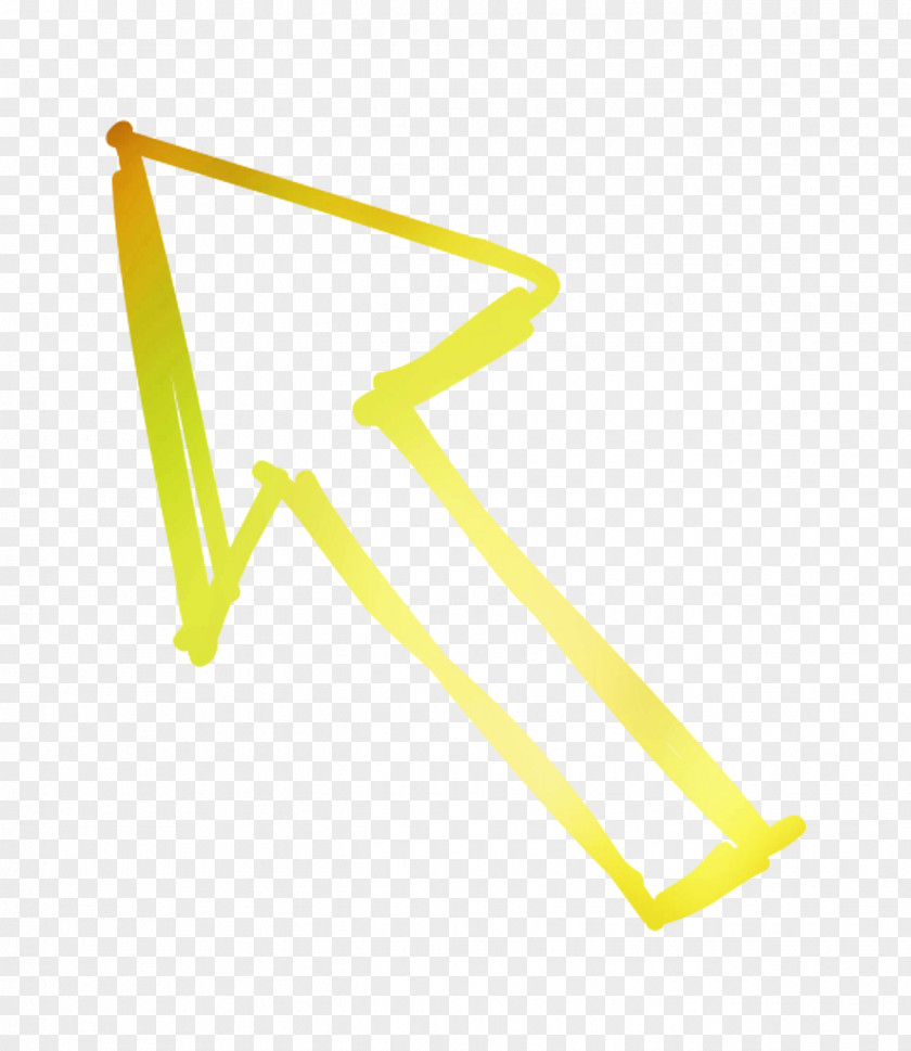 Triangle Line Product Yellow PNG