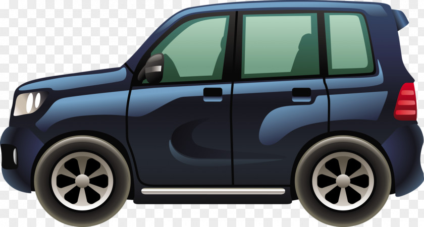 Car Sport Utility Vehicle Cartoon Van Vector Graphics PNG