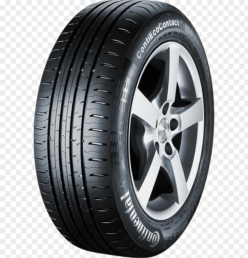 Car Tyre Continental ContiEcoContact 5 205/55 R16 91V Motor Vehicle Tires AG PNG