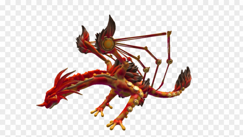 Dragon Phoenix Decapoda Demon PNG