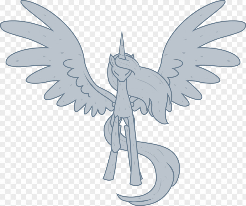 Evil My Little Pony Rarity Winged Unicorn Drawing PNG