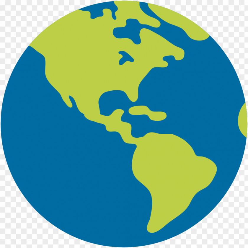 Globe Americas Emoji World Noto Fonts PNG