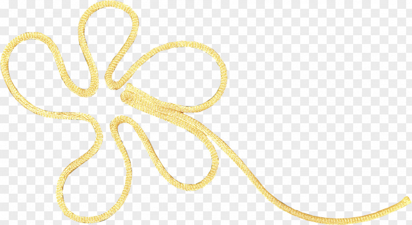 Gold Ribbon Yellow Organism Font PNG