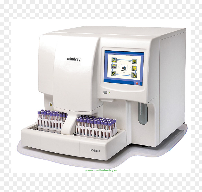 Hematology Automated Analyser Medical Equipment Mindray PNG